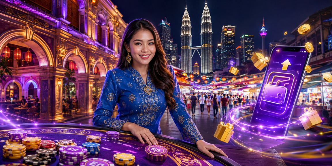 Pengguna Malaysia membuat deposit pertama selepas mendaftar akaun 1060 di Kuala Lumpur